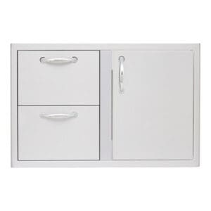 32-inch-access-door-and-double-drawer-combo