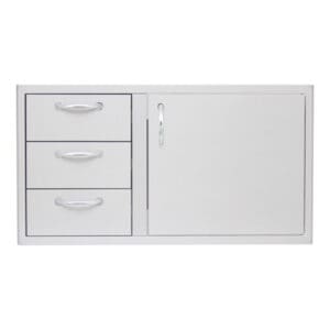 39-inch-access-door-and-triple-drawer-combo