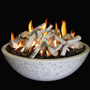 FireBowl 39 White RF Lava ASPEN