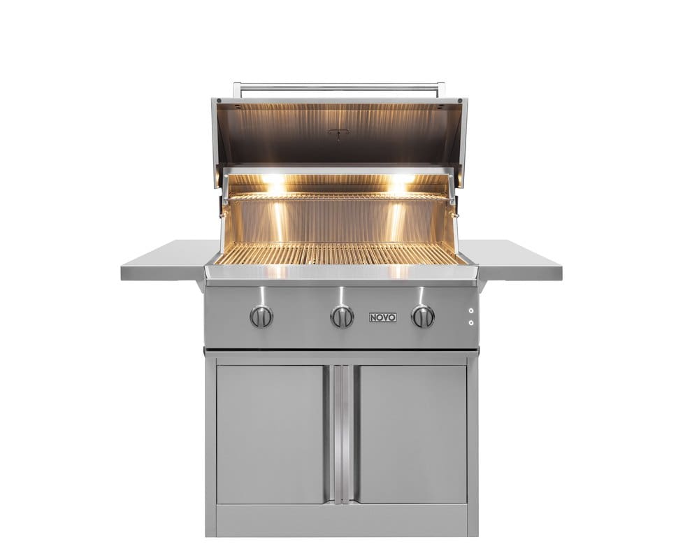 HONE36Cart-NOVO36GB-Grill-Front-Open