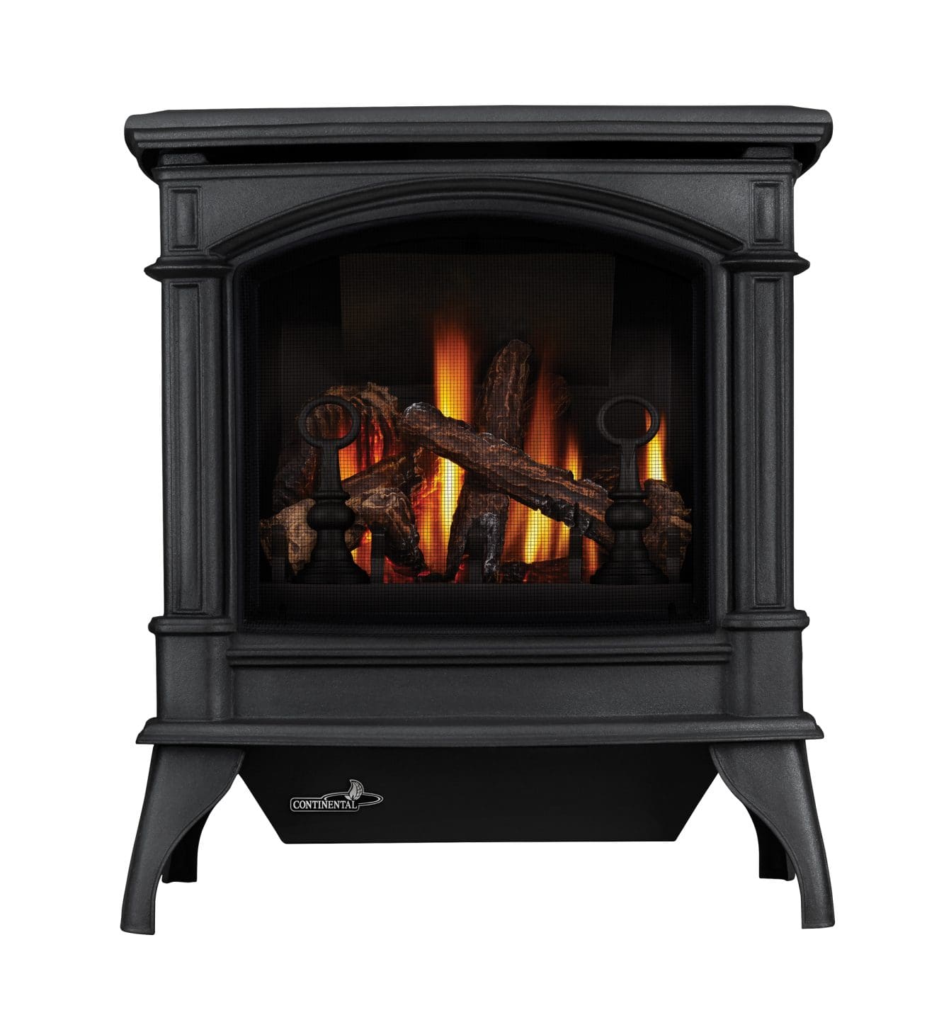 cdvs600-black-andirons-continental-fireplaces