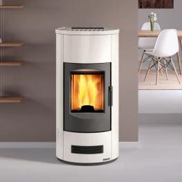 thumbnail pellet-stove-p163-t-4-14-kw-steel-to-most-wall-angle-usa-trend-line immagine1