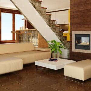 HTI ST-DV36IN-Firescreenfront-clearglassmedia-BlackGlassIntPanel