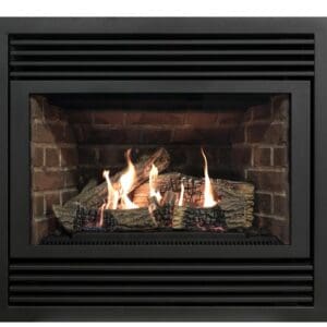 3400 gas fireplace dvt20n red bricks