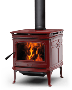 Alderlea-T5-Classic-LE-wood-stove-sunset-red-porcelain-240x300-1