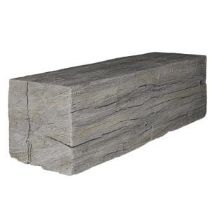 7405 LXH TobaccoBarn 24in.Extension WeatheredGrey LeftAngle
