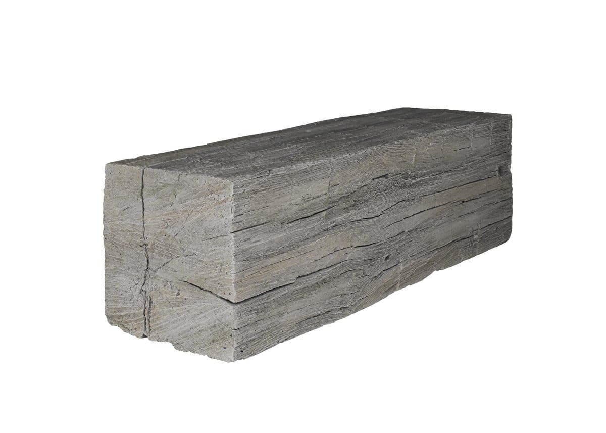 7405 LXH TobaccoBarn 24in.Extension WeatheredGrey LeftAngle