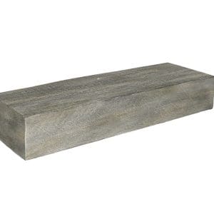 7414 LXH FlatSawn Extension WeatheredGrey LeftAngle