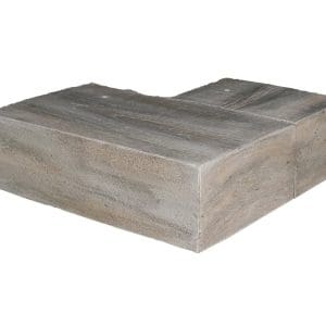 7437 FlatSawn CornerMantel WeatheredGrey-CornerView