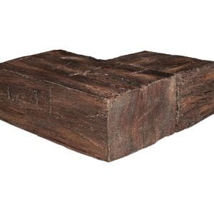 7438 LXH HayloftBeam CornerMantel Maduro-CornerView