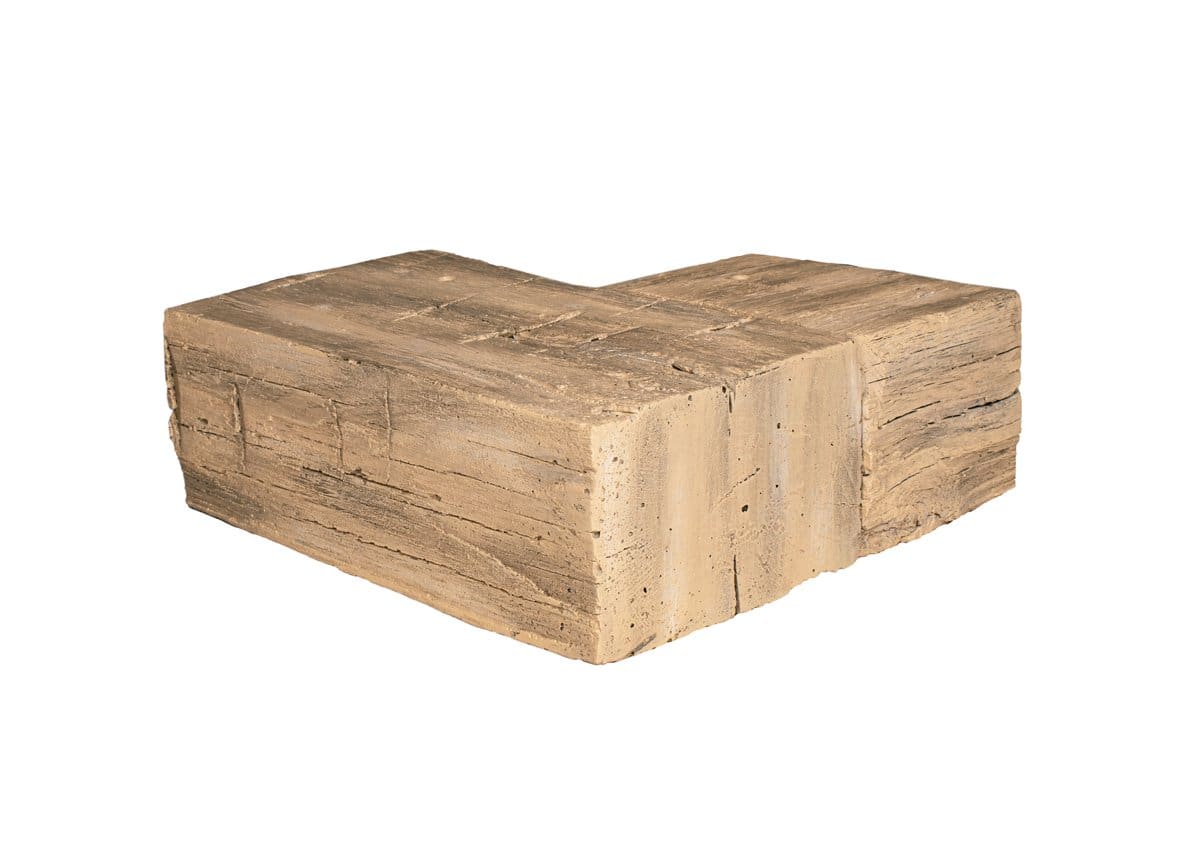 7439 LXH HayloftBeam CornerMantel PaleHoney-CornerView