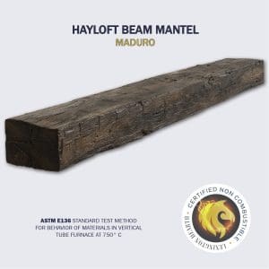 LXH HayloftBeamMantel Maduro