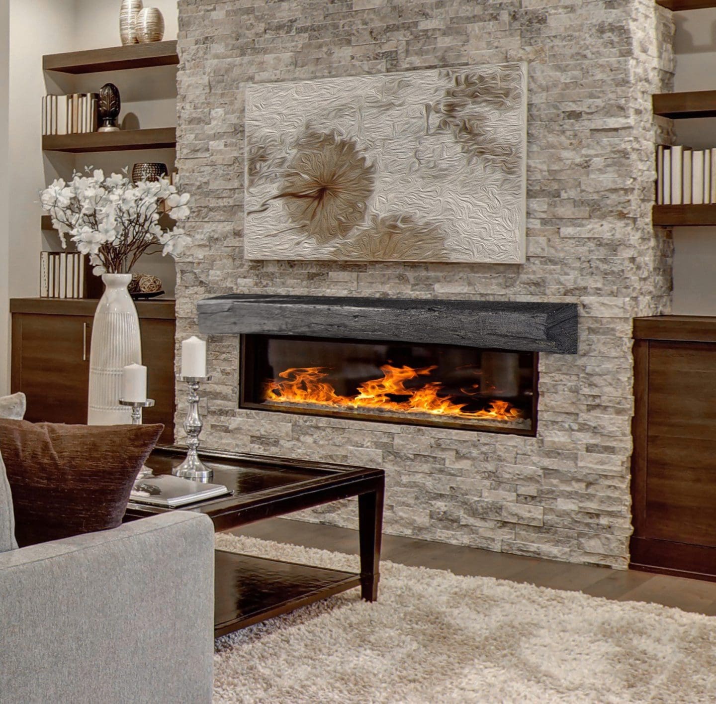 Vignette Eclipse CabinPine cream stacked stone linear adstkcopy