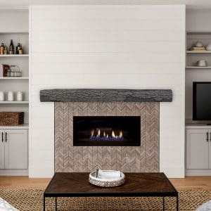 Vignette Eclipse HalfRoundSleeper white shiplap-herringbone-surround adstk 11.2023copy
