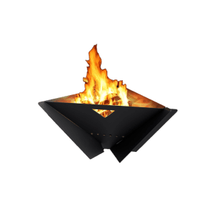 FirePit Angle 002 SatinBlack With Fire-1-300x300-1